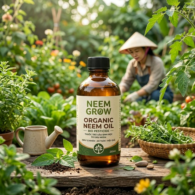 Thuốc trừ sâu sinh học Neem Oil